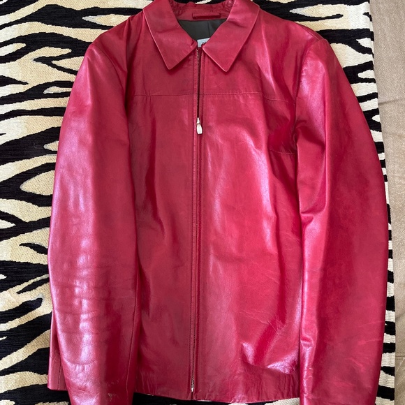 🌶OROTON Vintage leather jacket - Picture 6 of 7